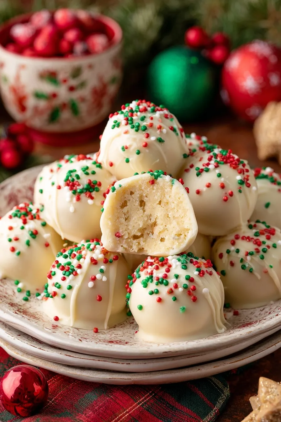 Little Debbie Christmas Tree Cake Truffles