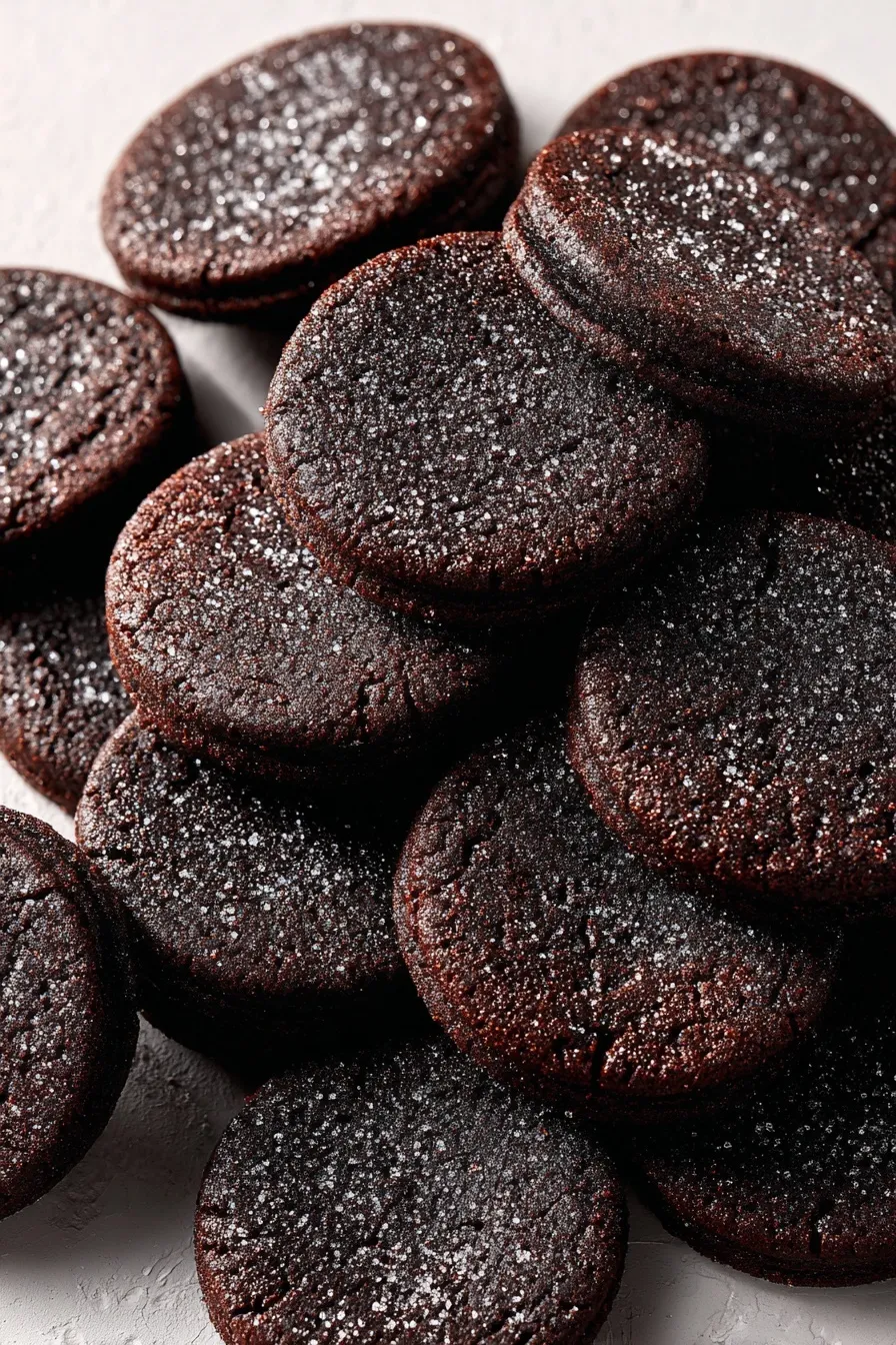 Chocolate Sugar Cookies