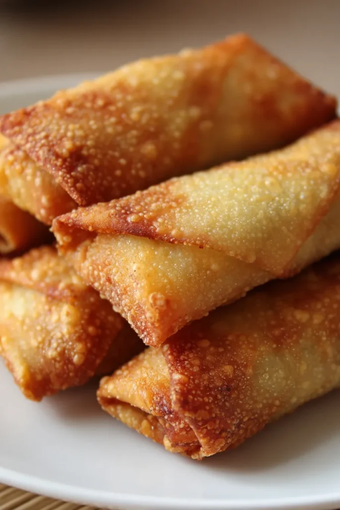 Buffalo Chicken Dip Egg Rolls Recipe