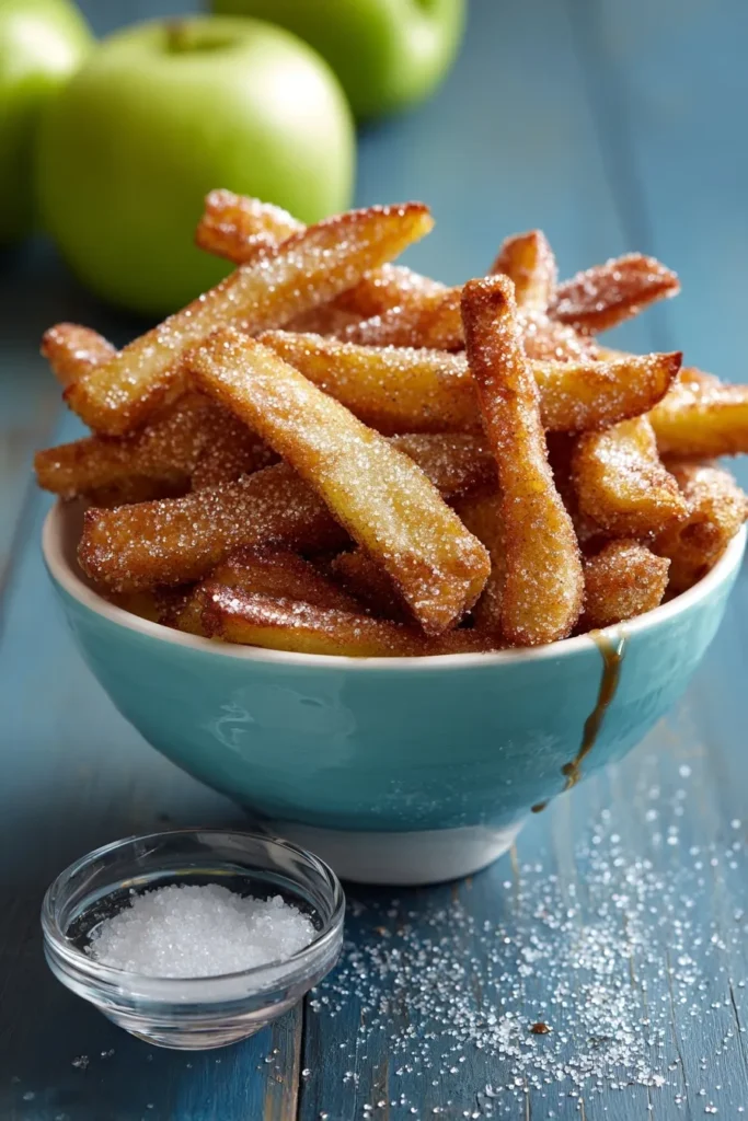 Air Fryer Apple Fries Recipe