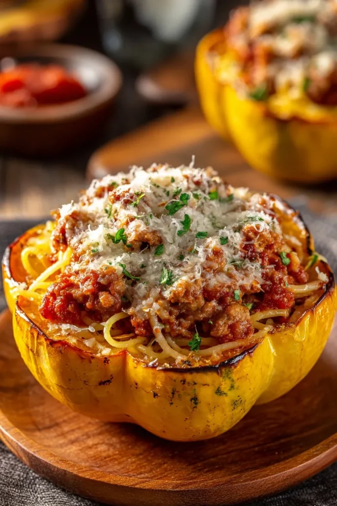 Apple Stuffed Acorn Squash