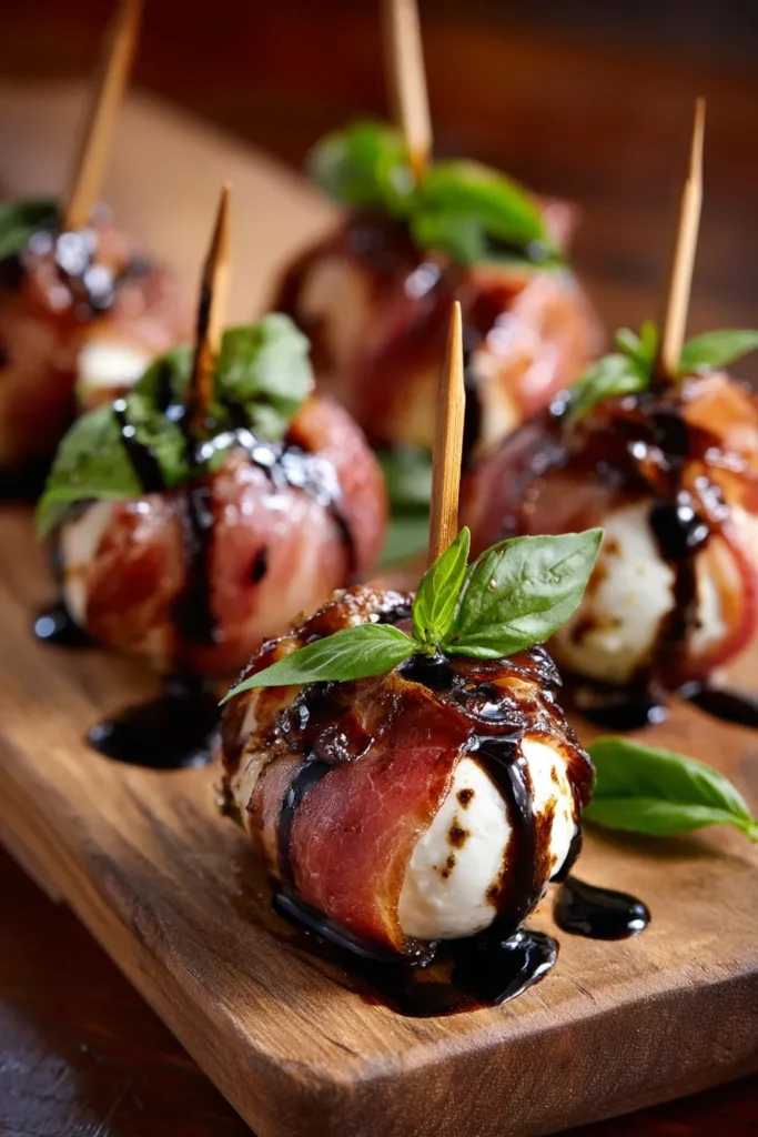 Easy Wrapped Mozzarella Bites Recipe (Elegant Appetizer!)
