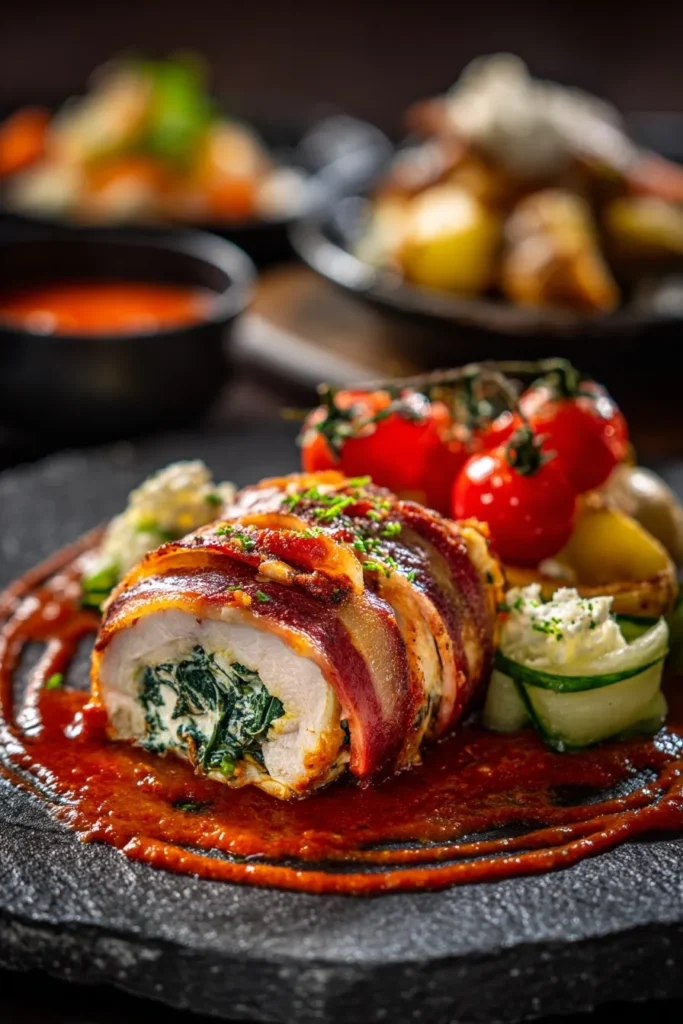 Best Festive Antipasto Cheese Log