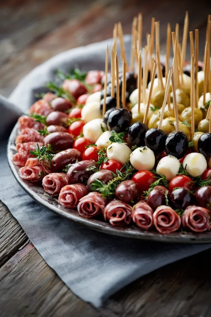 Antipasto Wreath Recipe