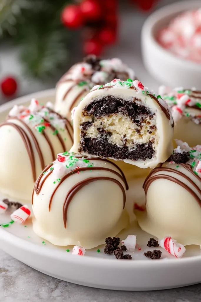 Christmas Tree Cake Truffles Recipe