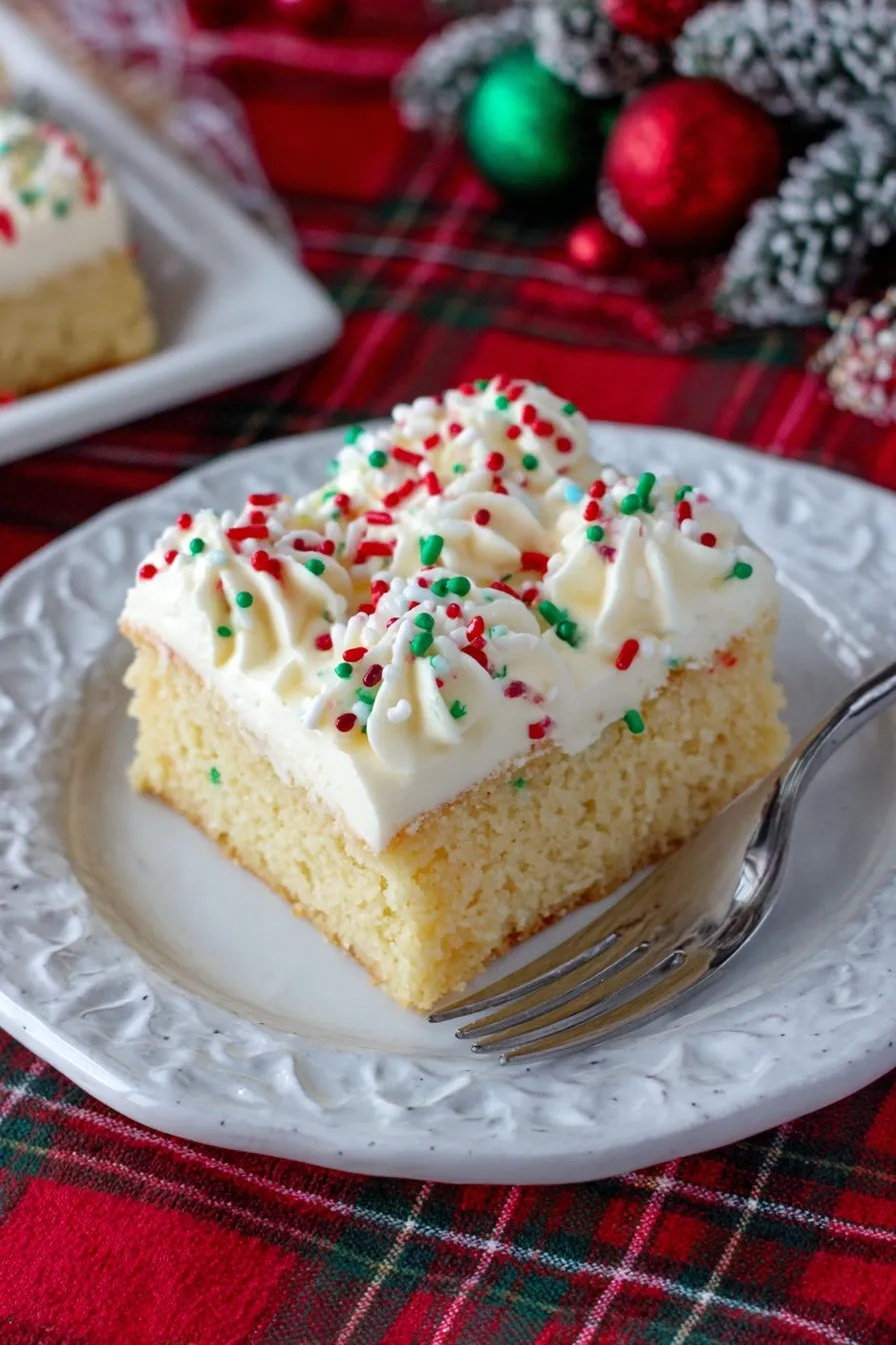Christmas Sugar Cookie Bars