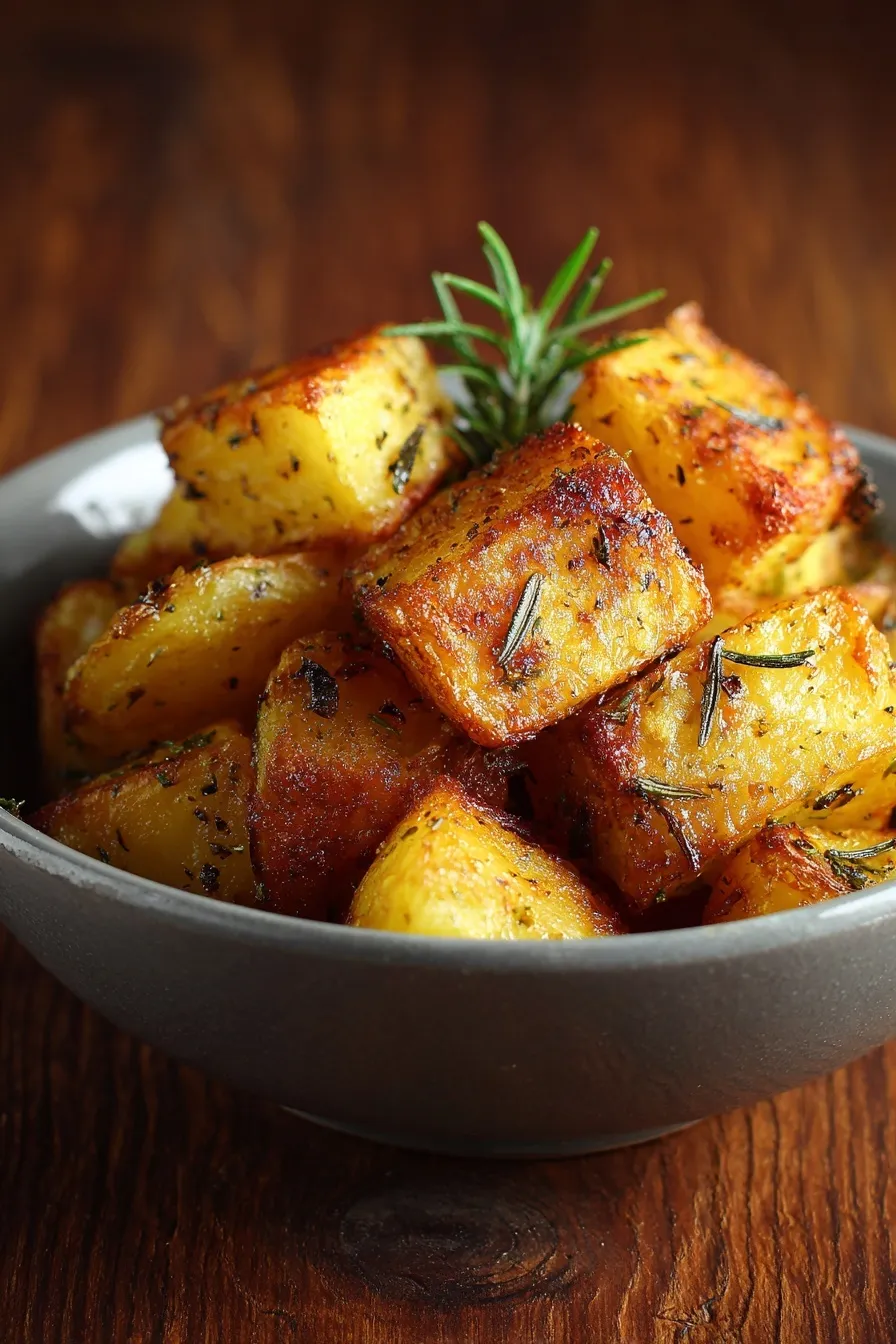 Herb-Roasted Acorn Squash Cubes