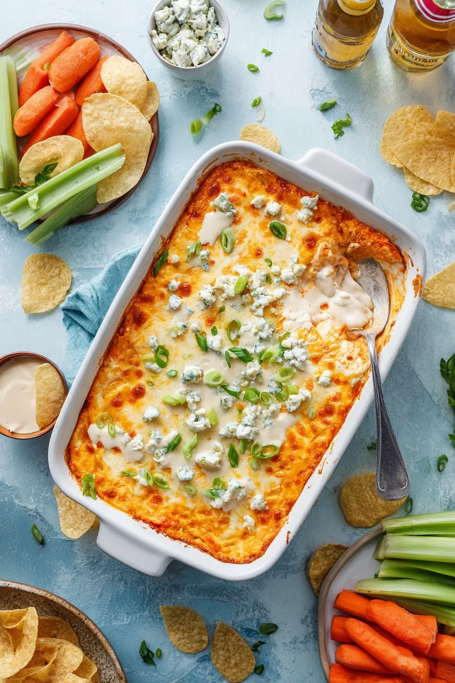 10F-High Protein Buffalo Chicken Dip Recipe