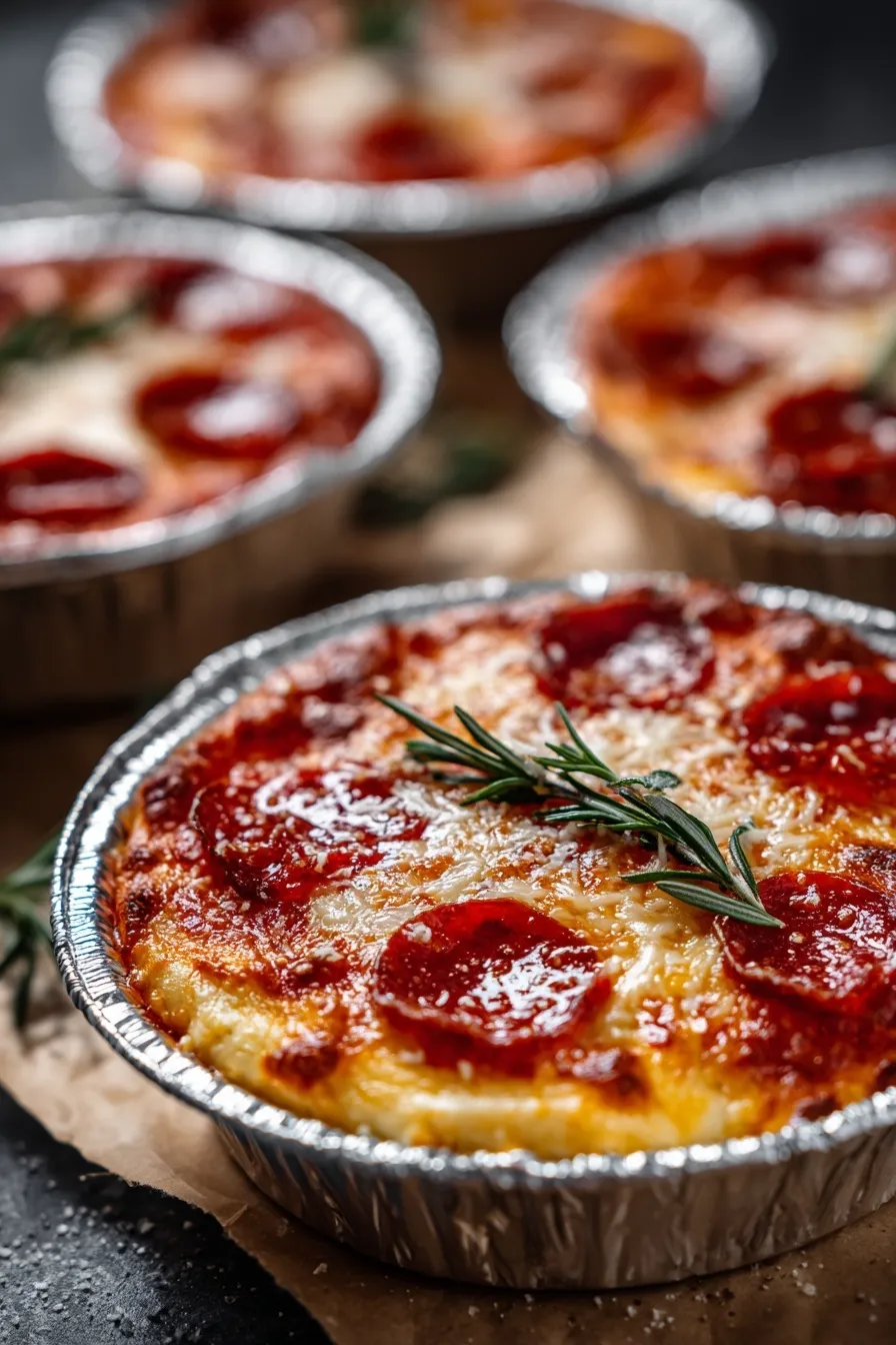 Mini Pizza Pot Pies