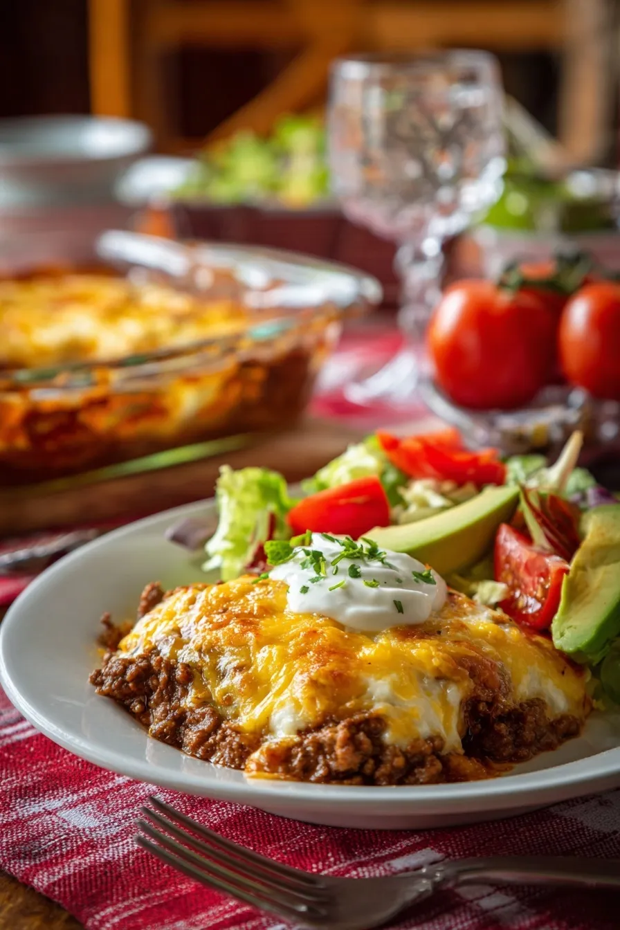 Breakfast Burrito Casserole