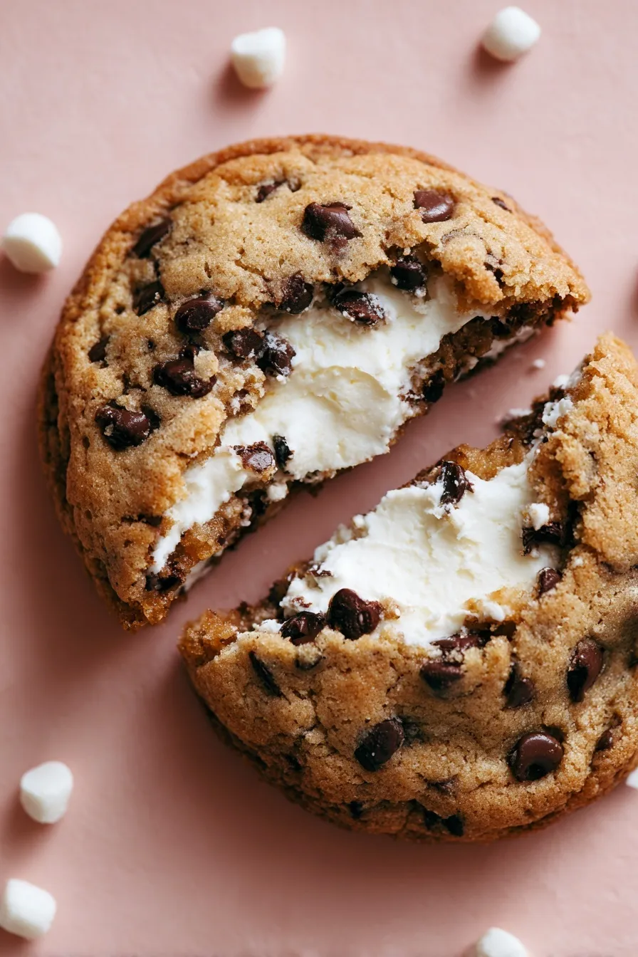Cheesecake Stuffed Chocolate Chip Cookies