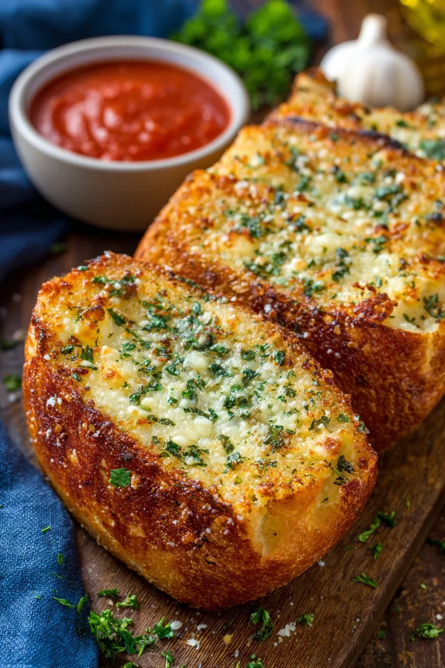 Hawaiian Roll Garlic Bread