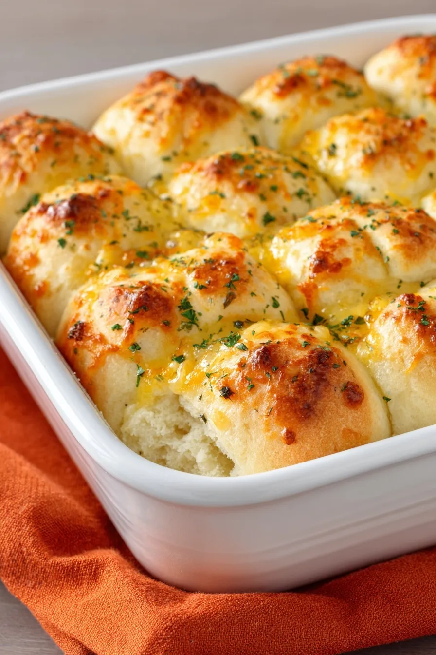 Garlic Butter Dinner Rolls