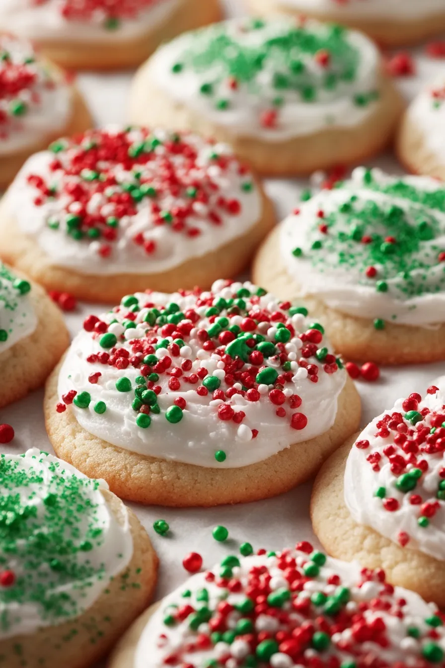 Christmas Gooey Butter Cookies