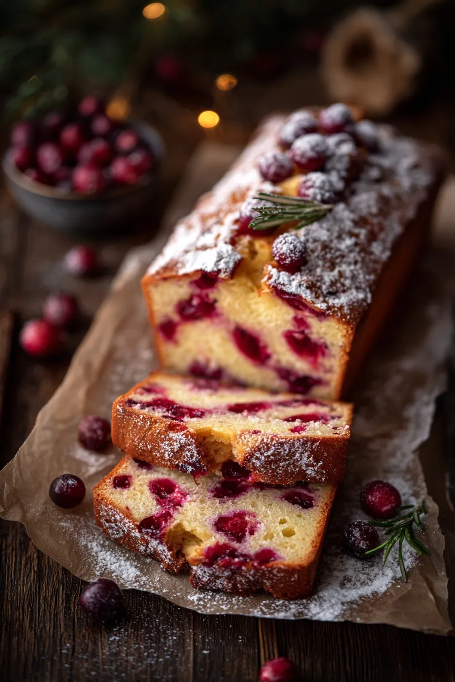 Sour Cream Cranberry Bread