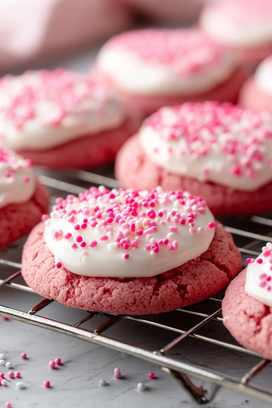 Pink Velvet Cookies Recipe