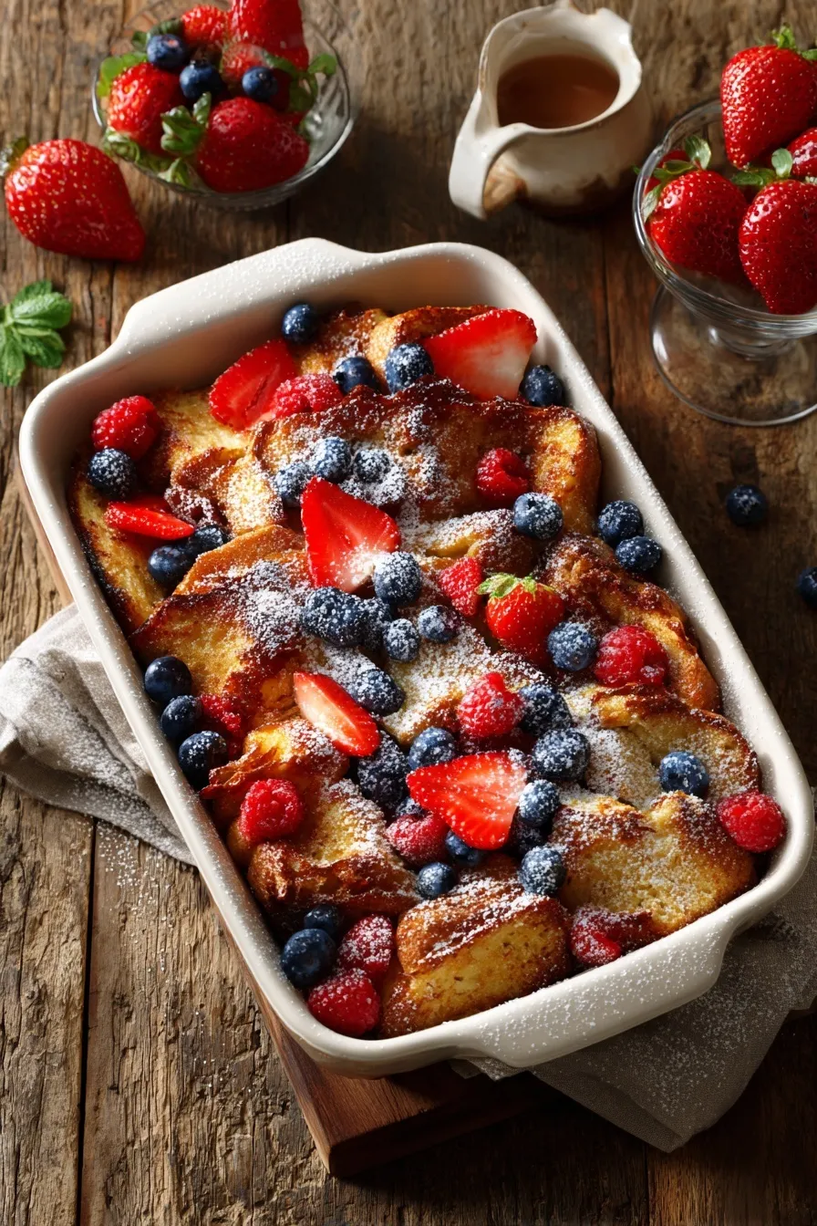 Berry French Toast Casserole