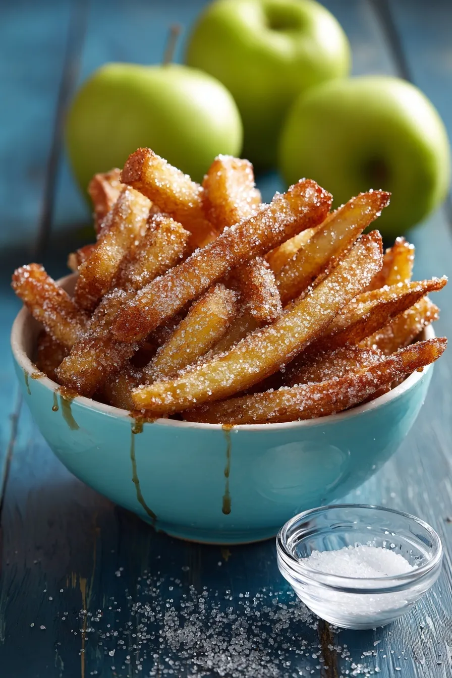 Air Fryer Apple Fries