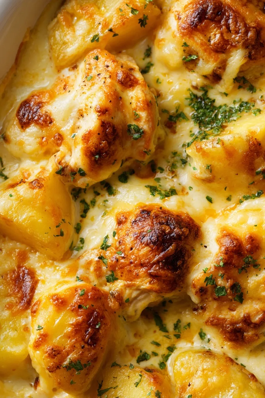 Garlic Parmesan Crockpot Chicken