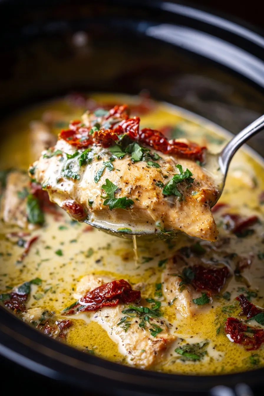 Crockpot Marry Me Chicken Soup