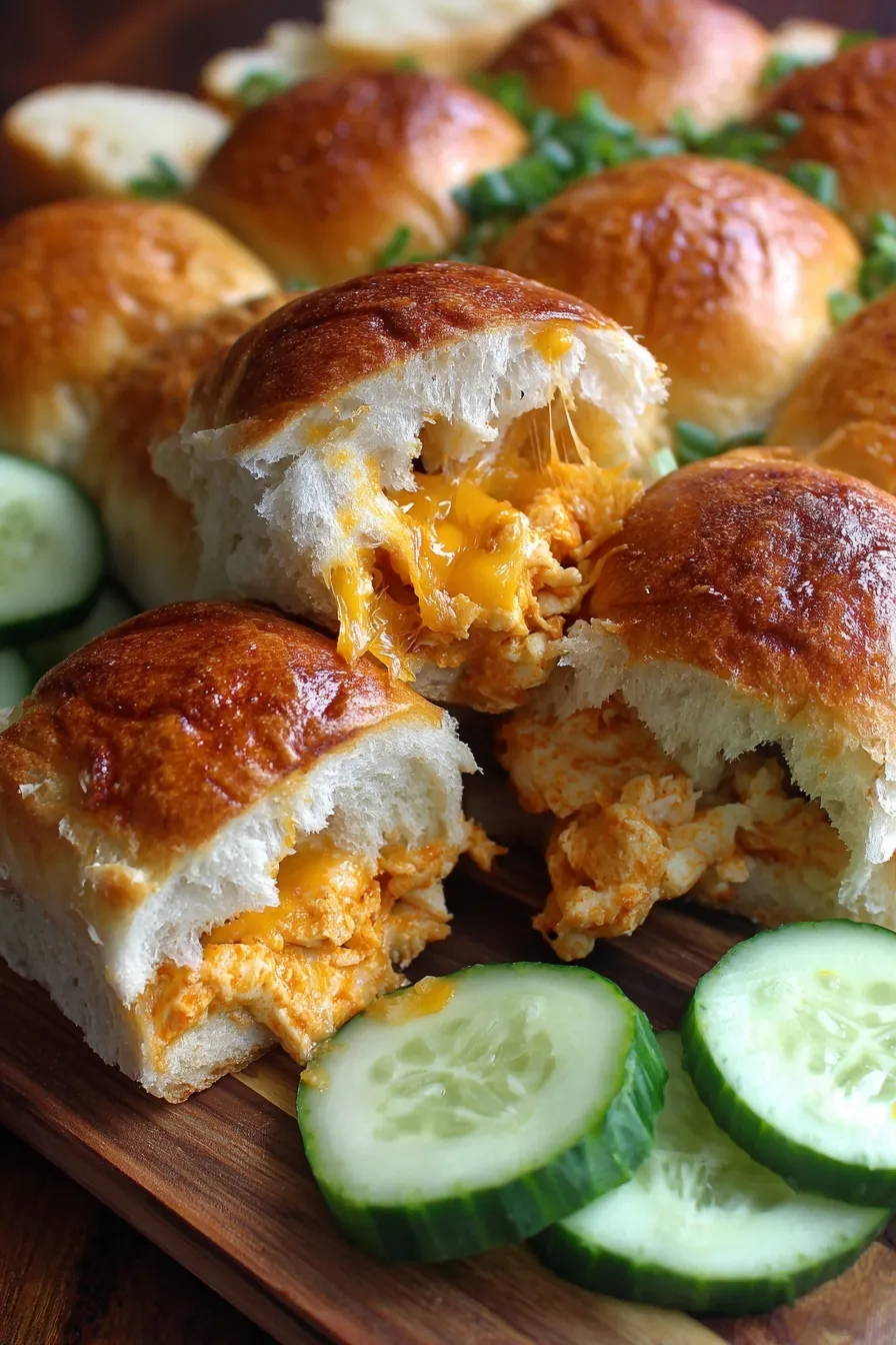 Buffalo Chicken Sliders
