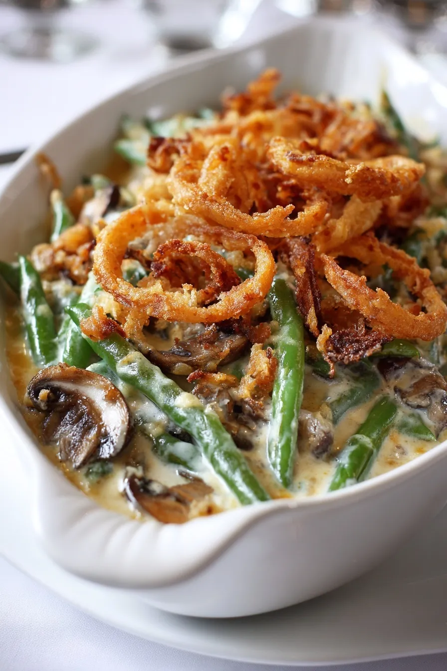 Make-Ahead Green Bean Casserole