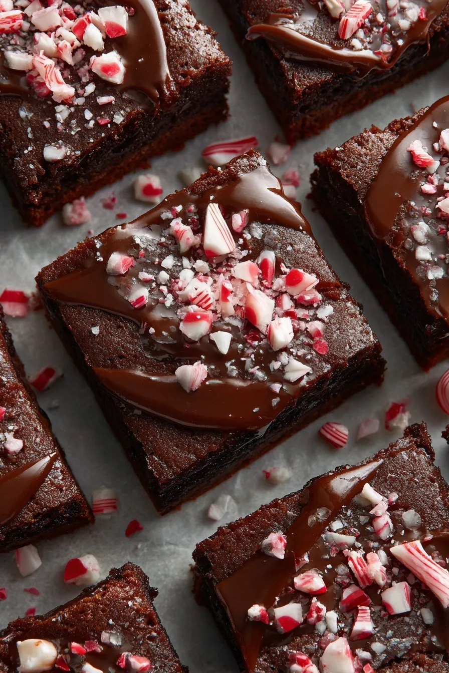 Peppermint Brownies