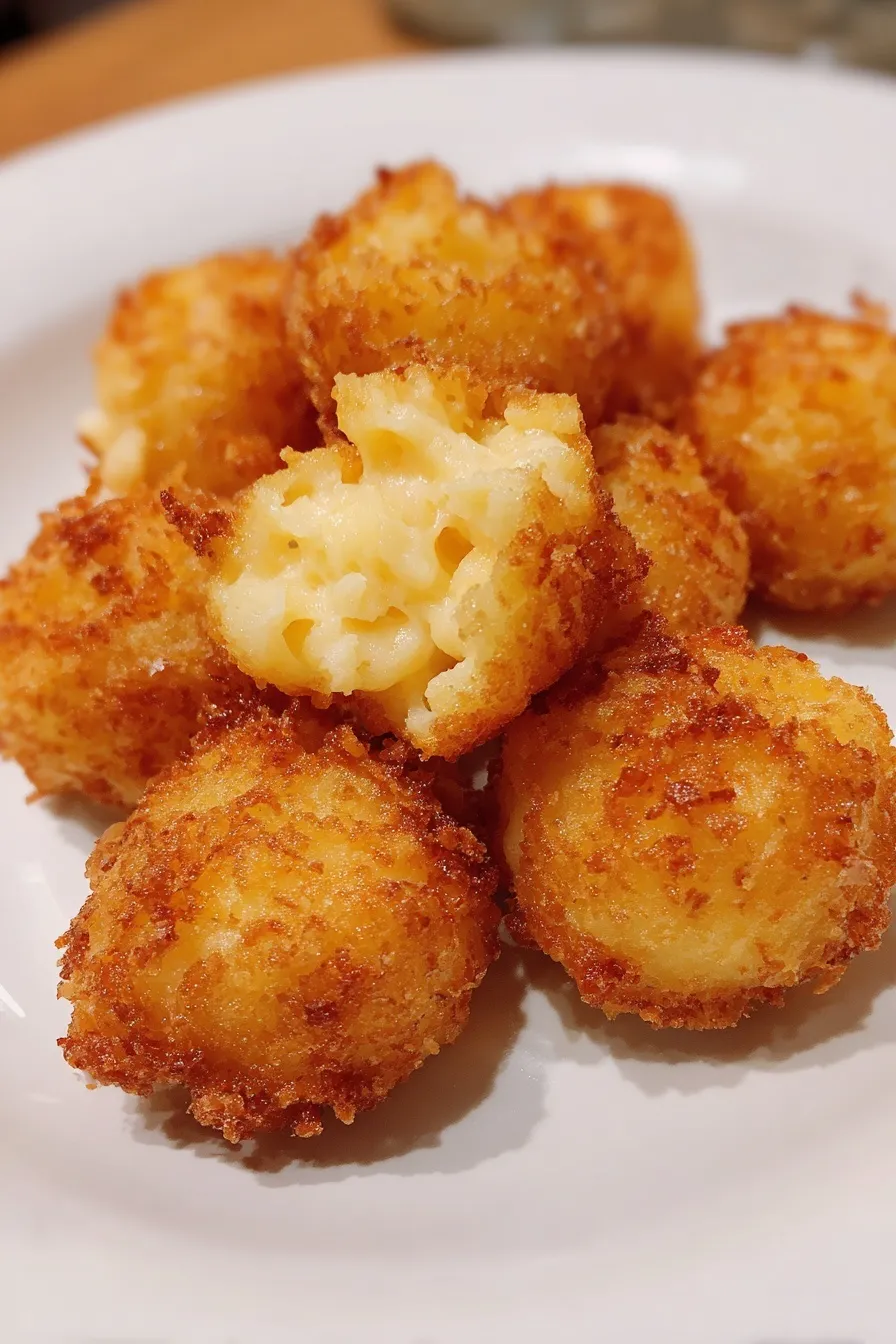 Fried Mac and Cheese Bites