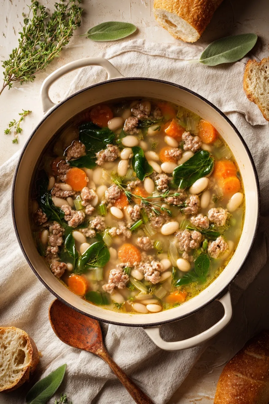 Tuscan White Bean Soup