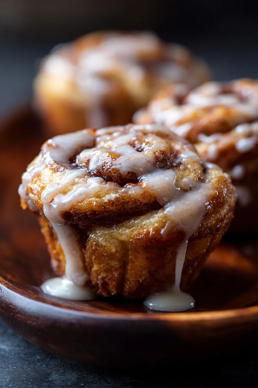 cinnamon roll protein muffins