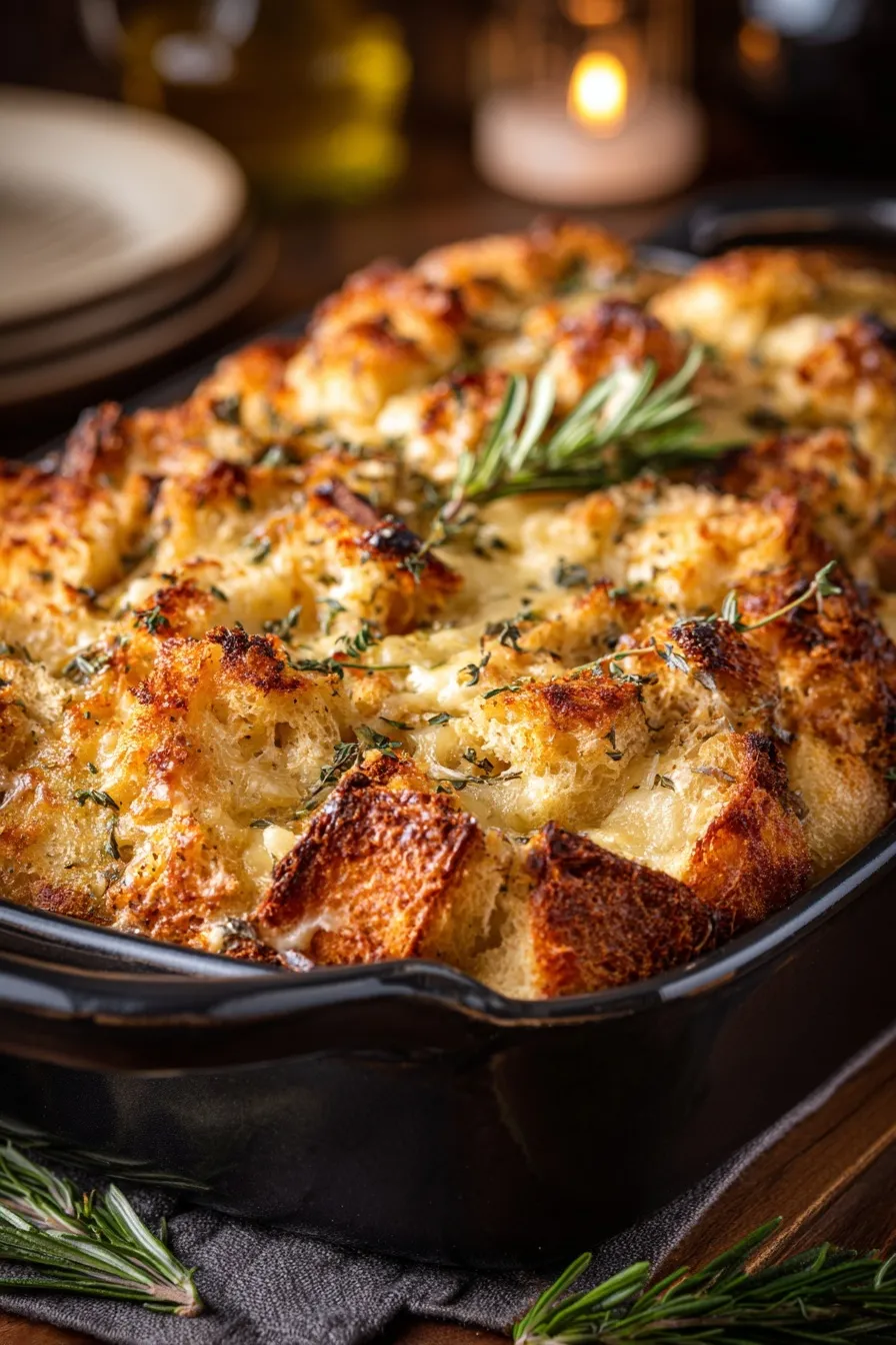Chicken and Stuffing Casserole