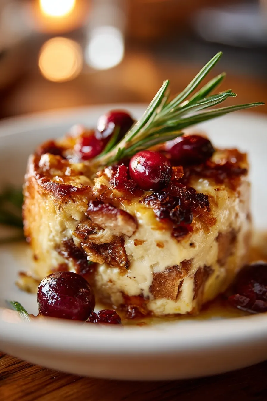 Sweet Potato Cranberry Gratin