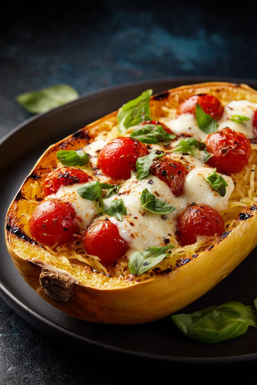 Baked Feta Spaghetti Squash