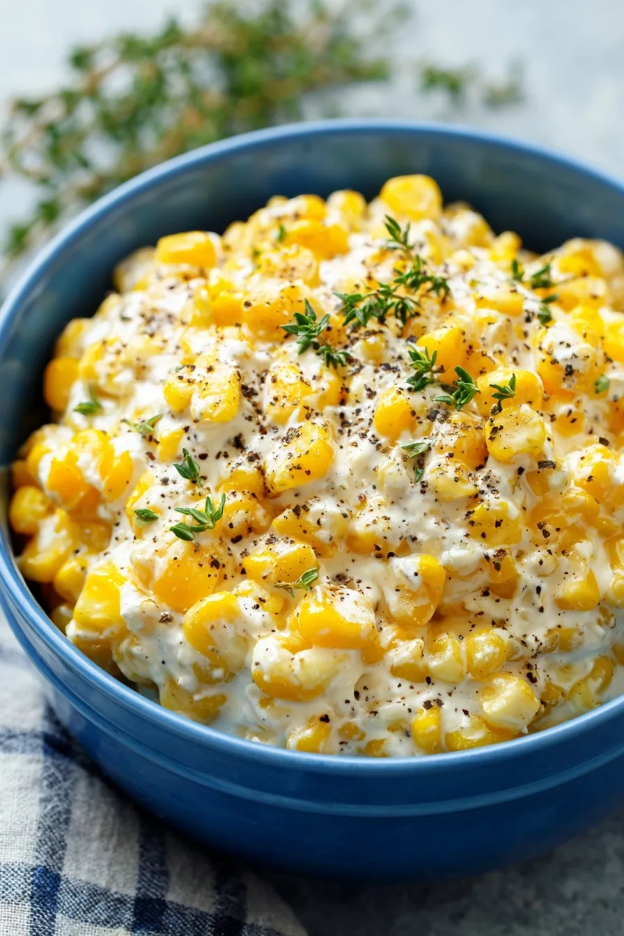 Slow Cooker Creamed Corn