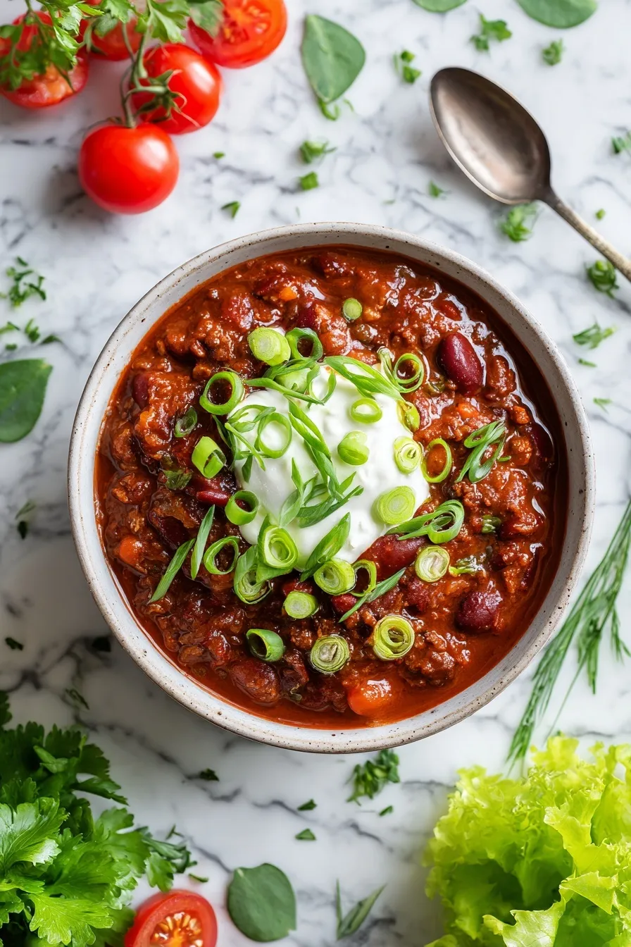 Easy Stovetop Chili