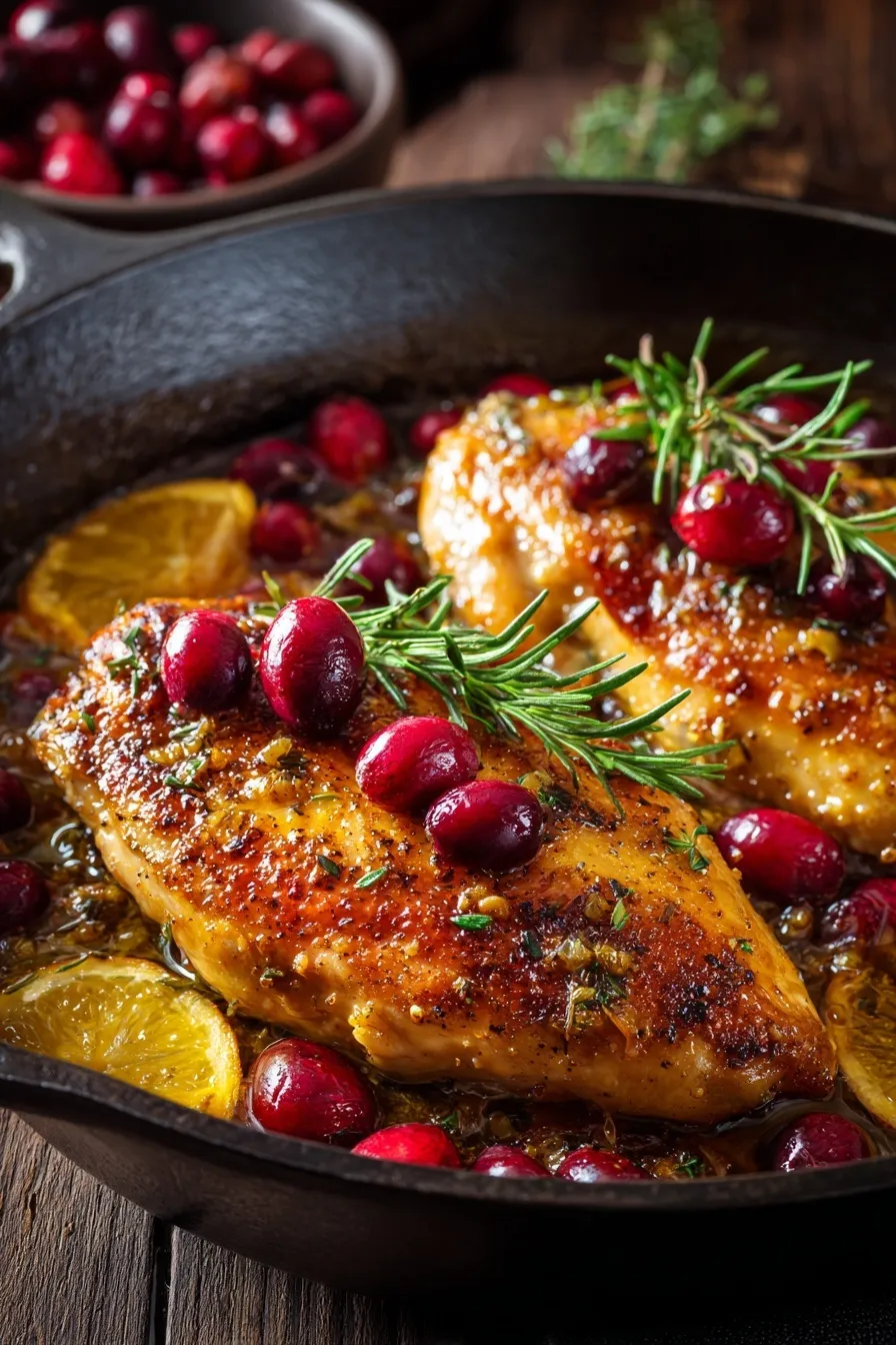 Cranberry Orange Chicken