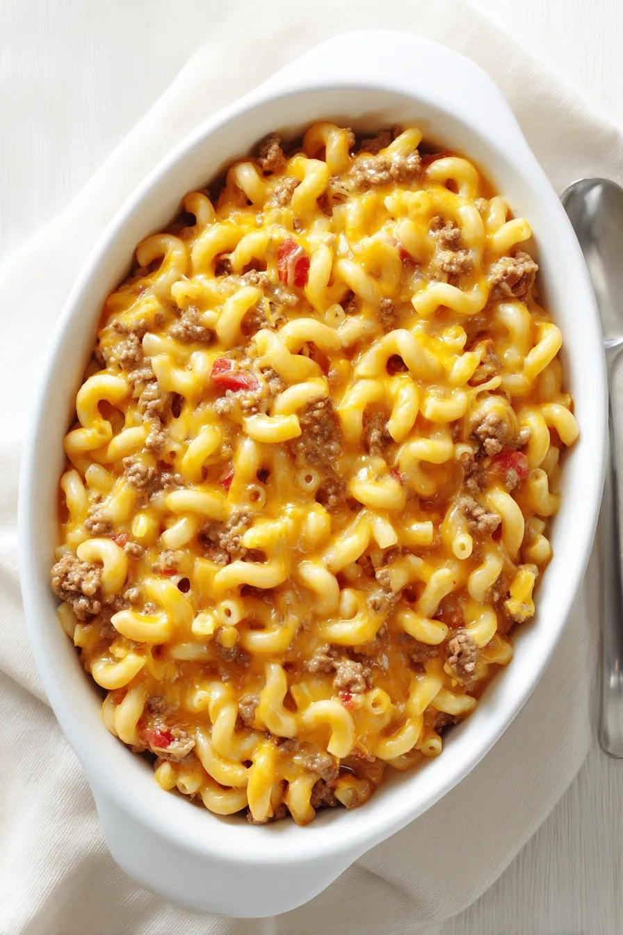 one pot chili mac and cheese