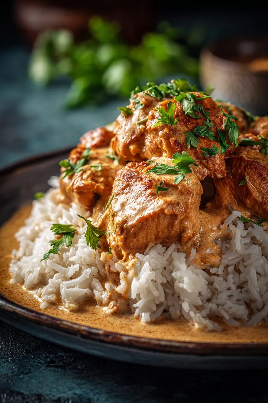 Smothered Chicken and Rice