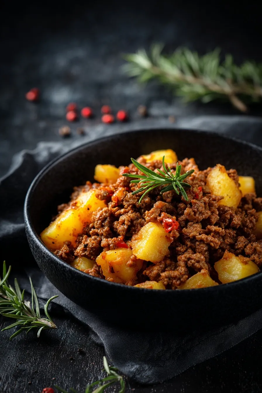 Ground Turkey With Potatoes