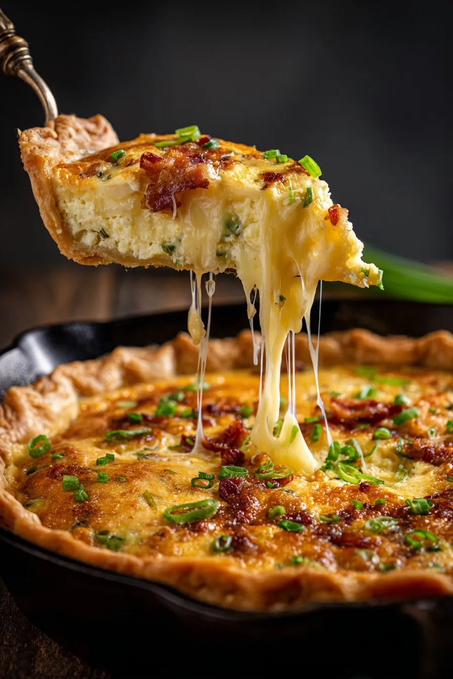 Savory Cheddar Bacon Dutch Baby