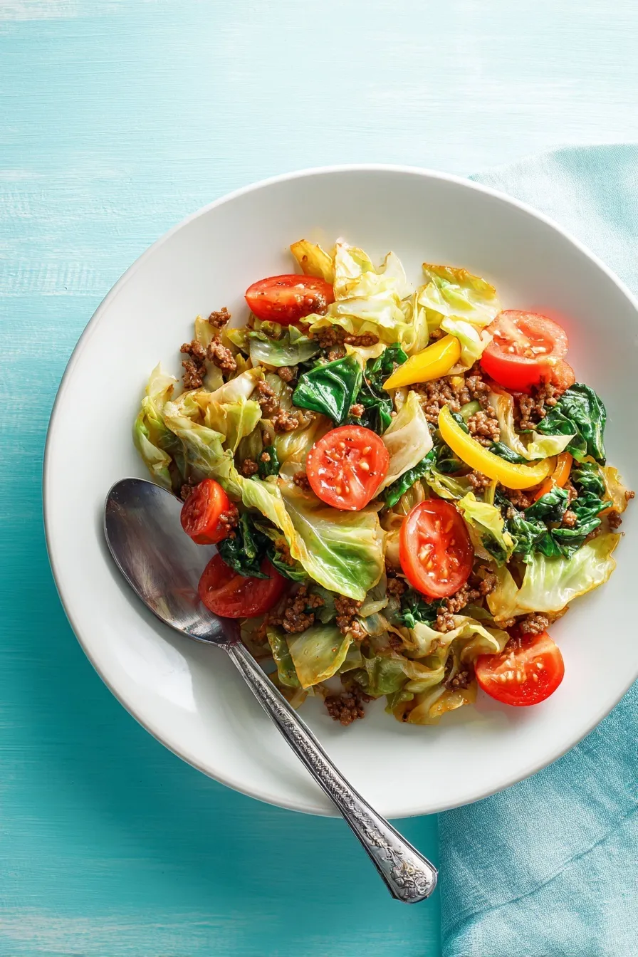 Low-Carb Unstuffed Cabbage Casserole