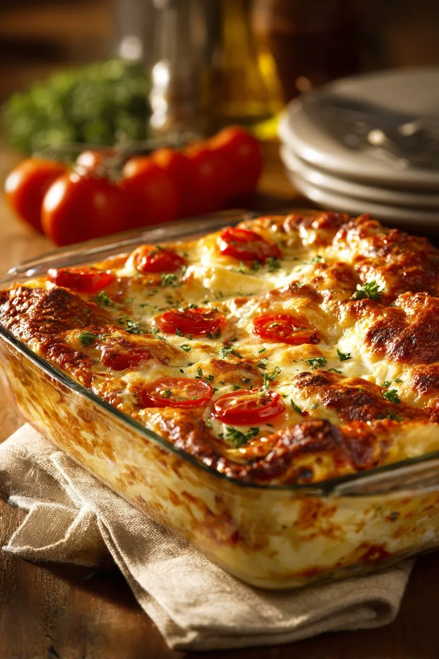 Chicken parmesan casserole