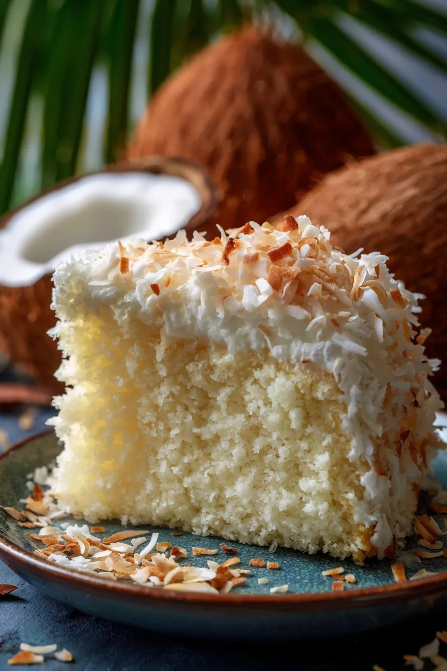 Coconut Cake Cream Cheese Frosting