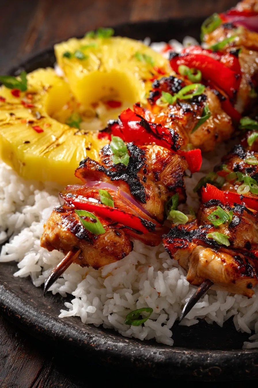 Hawaiian Chicken Sheet Pan