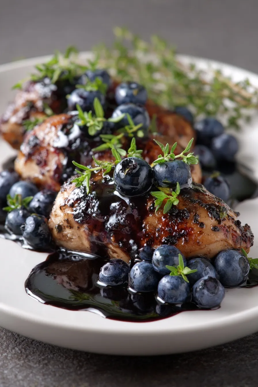 Blueberry Thyme Chicken