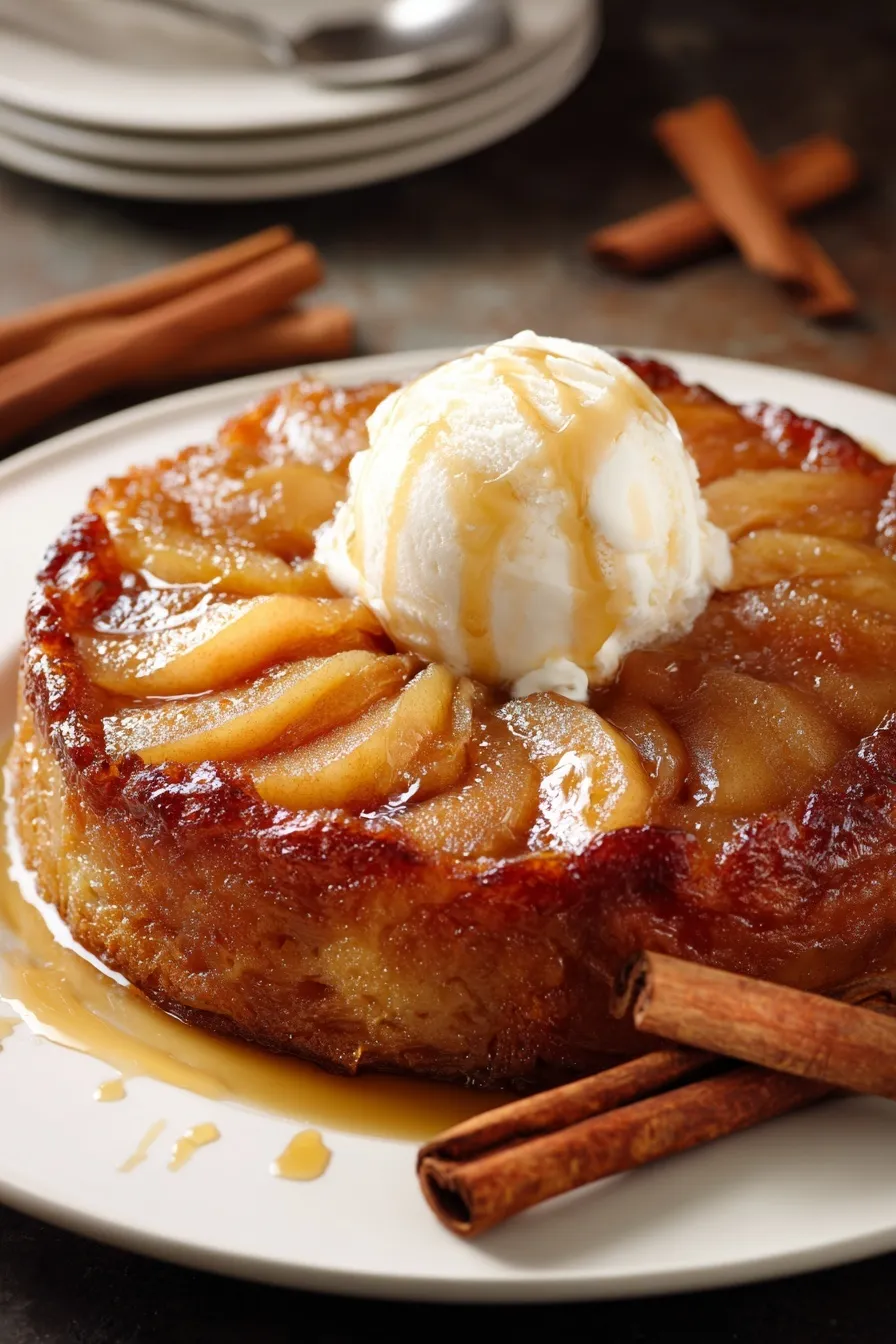 Apple upside down cake