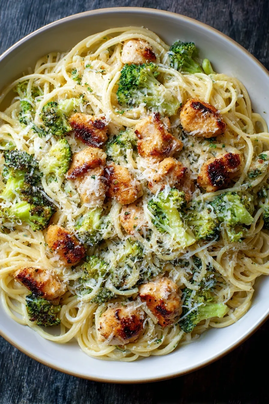 Creamy Chicken Broccoli Pasta