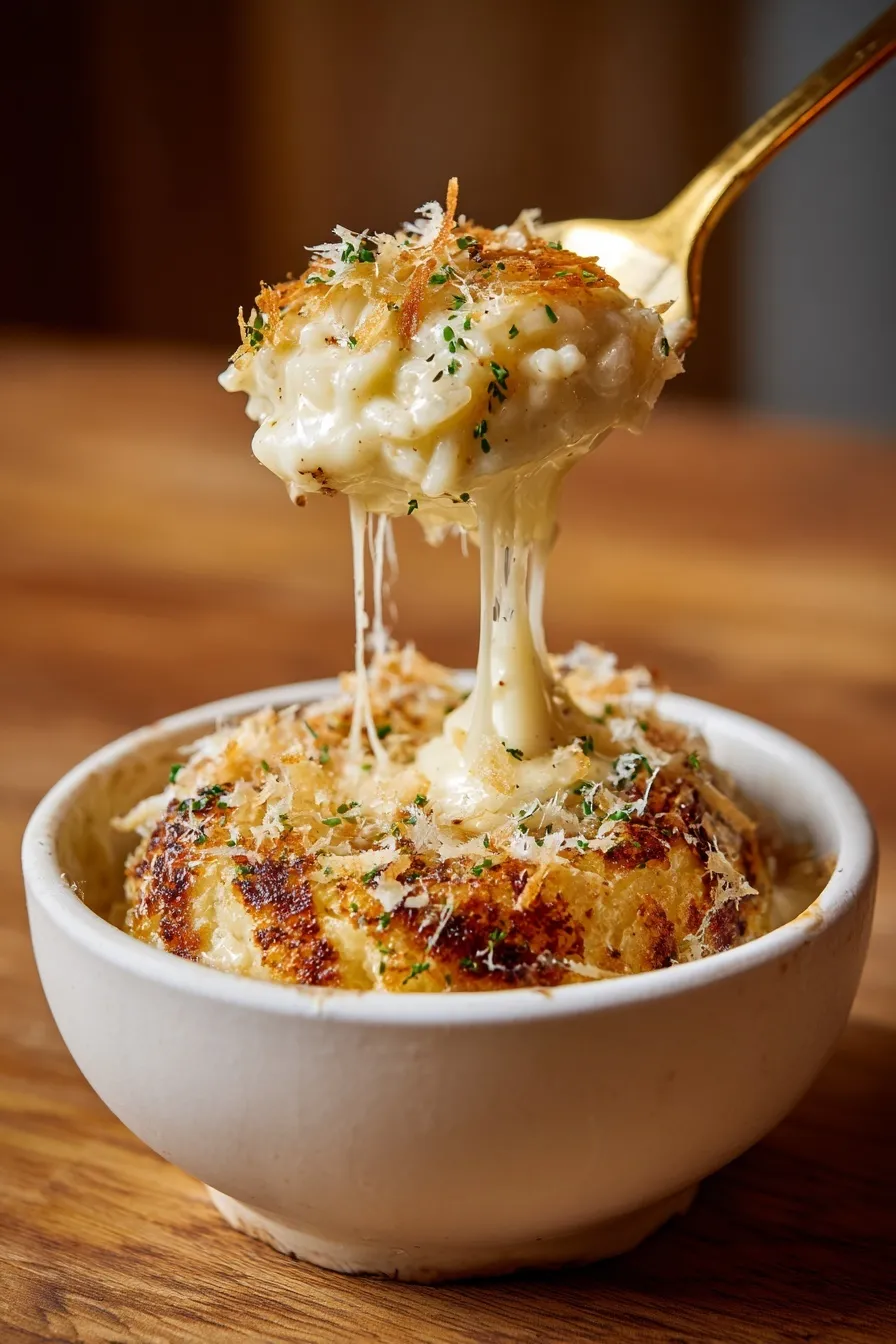 French Onion Chicken Rice Bake