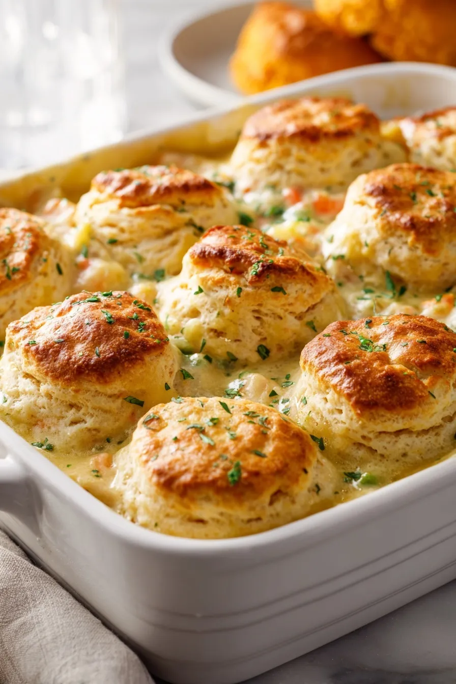 Chicken Pot Pie Casserole