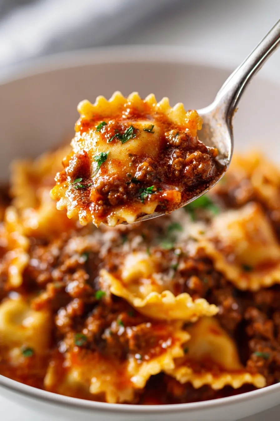 One Pot Lasagna Soup